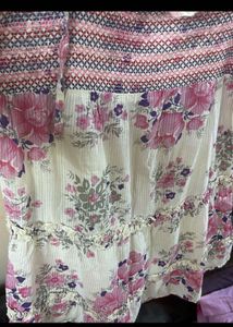 Floral Print Tiered Sundress