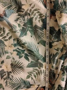 Tropical Parrot Print Blouse