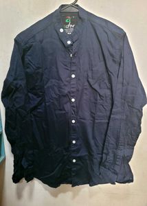 Men's Casual Mandarin Collar Shirt