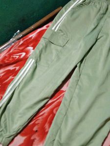 Stylish Green Track Pants