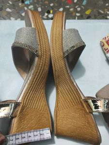 Sparkly Wedge Sandals