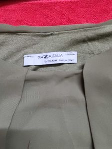 Women's Olive Green Sleeveless Top