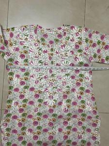 Lucknavi Floral Kurta (xl) price drop