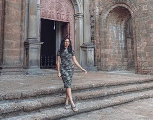 Camo Bodycon Dress