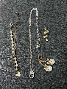 Earrings, bracelet and necklace Combo Jewellery