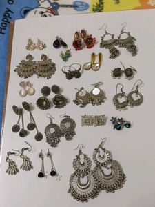 Assorted Elegant Earrings Collection