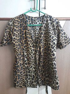 Animal Print Slim Fit Top😍😍