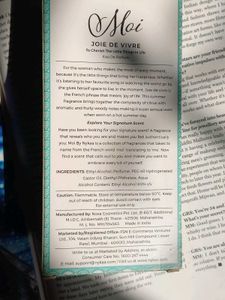 Nykaa Moi Joie de Vivre EDP
