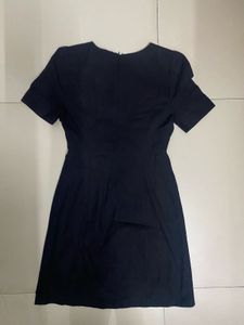 Classic Black Short Sleeve Dress