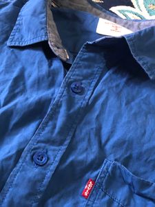Levi's Blue Slim Fit Shirt