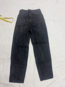 Black Ripped High Waisted Jeans
