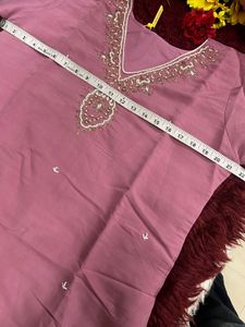 Embroidered Kurta with Dupatta Set