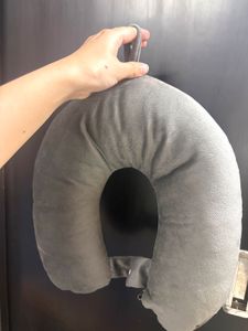 Gray Travel Neck Pillow