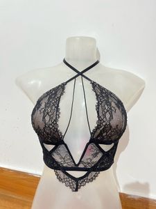 Lace Halter Corset
