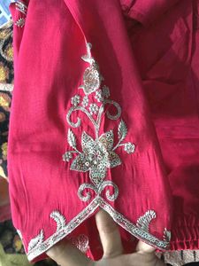 Festive Pink Kurta Set