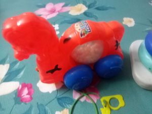 Kids Stacking Toy &amp; Car unicorn
