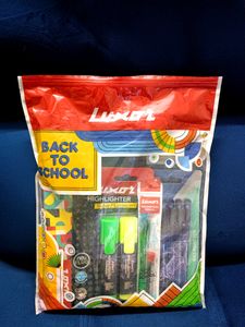 LUXAR Back To School Stationary Set