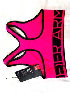 Under Armour Pink Sports Bra