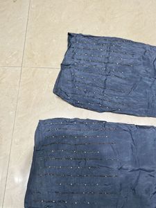 Blue Embellished Co-ord Set