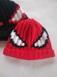 Spider-Man Inspired Crochet Beanie