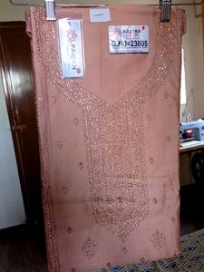pure glace Cotton pakistani wedding &amp; festive suit