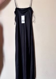 ZARA SATIN SLIP DRESS