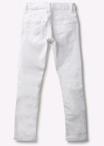 New White Jeans Pant For Girls Branded