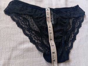 Lace Trim Bikini Briefs