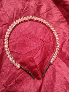 Crystal Headband With Mala For Girls