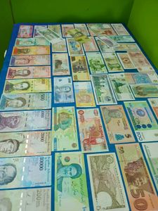Foreign Notes Currency Collection 50 Piece UNC