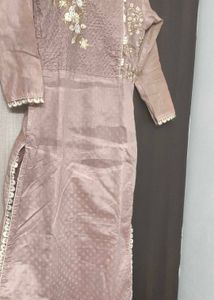 Embroidered Padded Kurta for Women