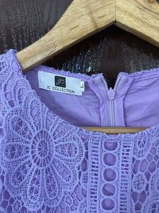 Lavender Lace Dress