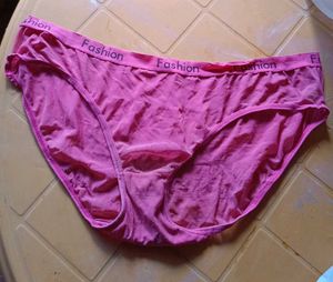 used Pink brief