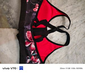 Floral Sports Bra