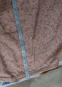 Elegant Pink Embroidered Kurta