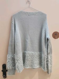Grey Cover Story Sweater