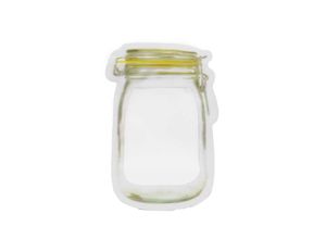 Reusable Food Storage Bags Jar Shape 🫙(pack of 4)