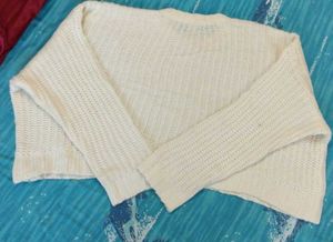 Cream Knit Sweater