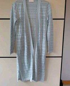 Light Blue Knit Cardigan