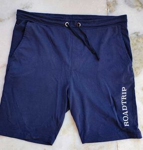 Men's Comfortable Navy Sleep Shorts