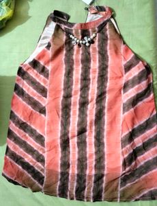 Striped Halter Tank