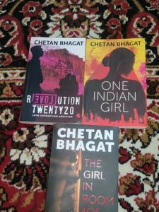 Chetan Bhagat One Indian Girl 3 Books