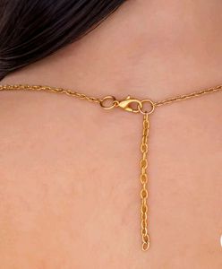Pearl Hollow Heart Necklace