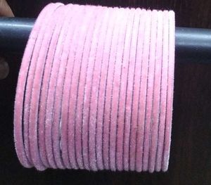 Pink Stackable Bangles