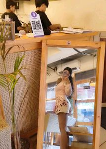 White Floral Print Shorts