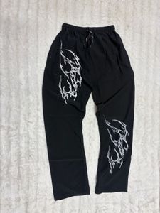 Black Tribal Print Pants