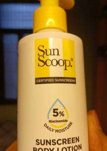 Sun Scoop Sunscreen Body Lotion SPF 50+
