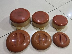 Set of 3 Insulated Food Containers