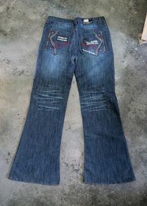 Vintage Y2K Spencer Denim Jeans | Embroidered Pock