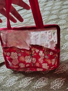 Floral Pouch Bag